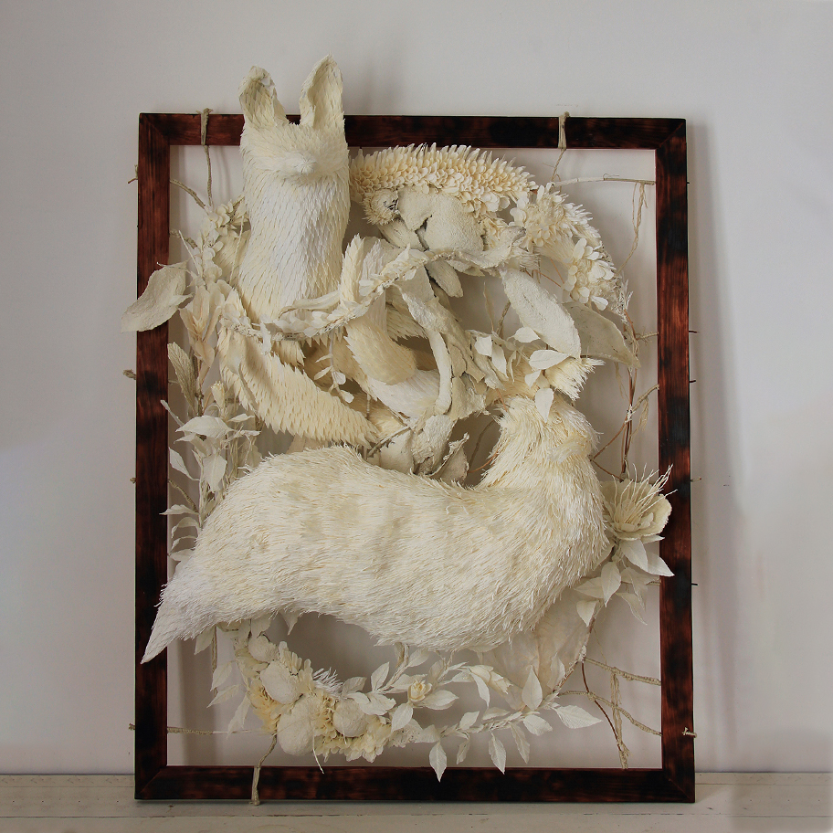 vulpes vulpes le renard en papier par Stéphane Buyens